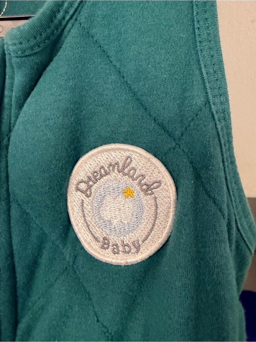 Dreamland Baby Quilted Sleep Sack in Teal